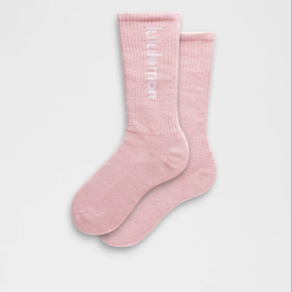 Lululemon Unisex Daily Essential Crew Socks
*Wordmark Large L New
